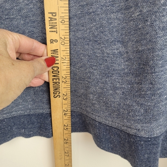 Everlane heather blue sweatshirt crewneck 100% cotton casual minimal normcore M - Picture 5 of 11